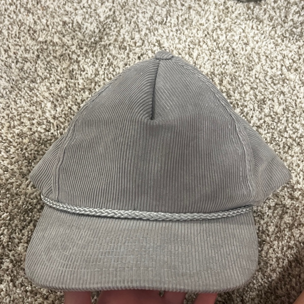 Corduroy ribbed SnapBack vintage roped trucker hat